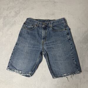 Distressed Levi’s Men’s 505 Shorts - Made In Mexico - Size 32